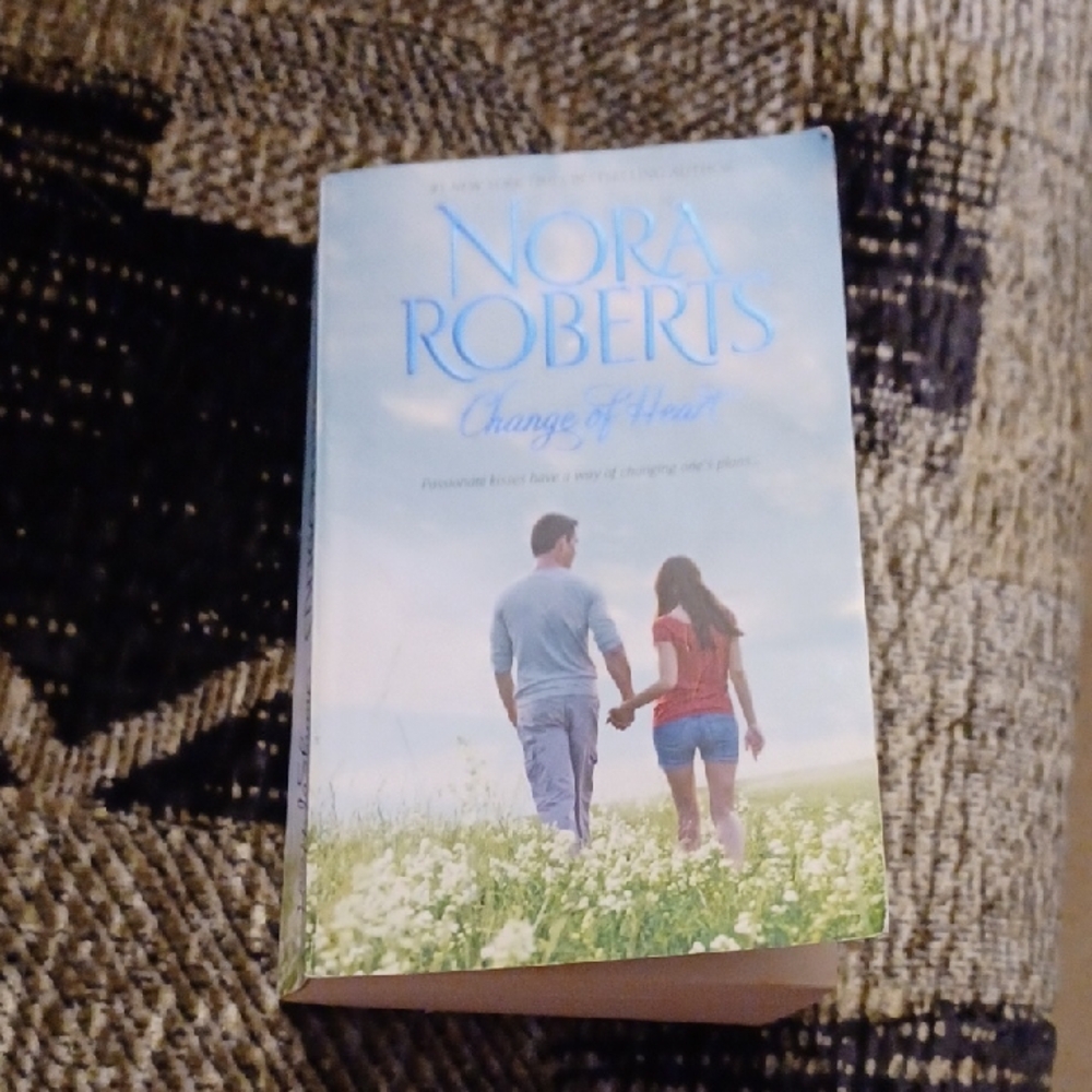 $4 Add-on "Change of Heart" by Nora Roberts - (2 in 1) Paperback Novels